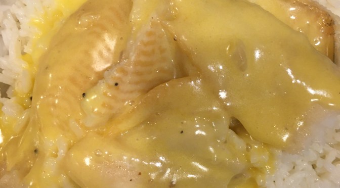 Filet of Flounder pouched in white wine